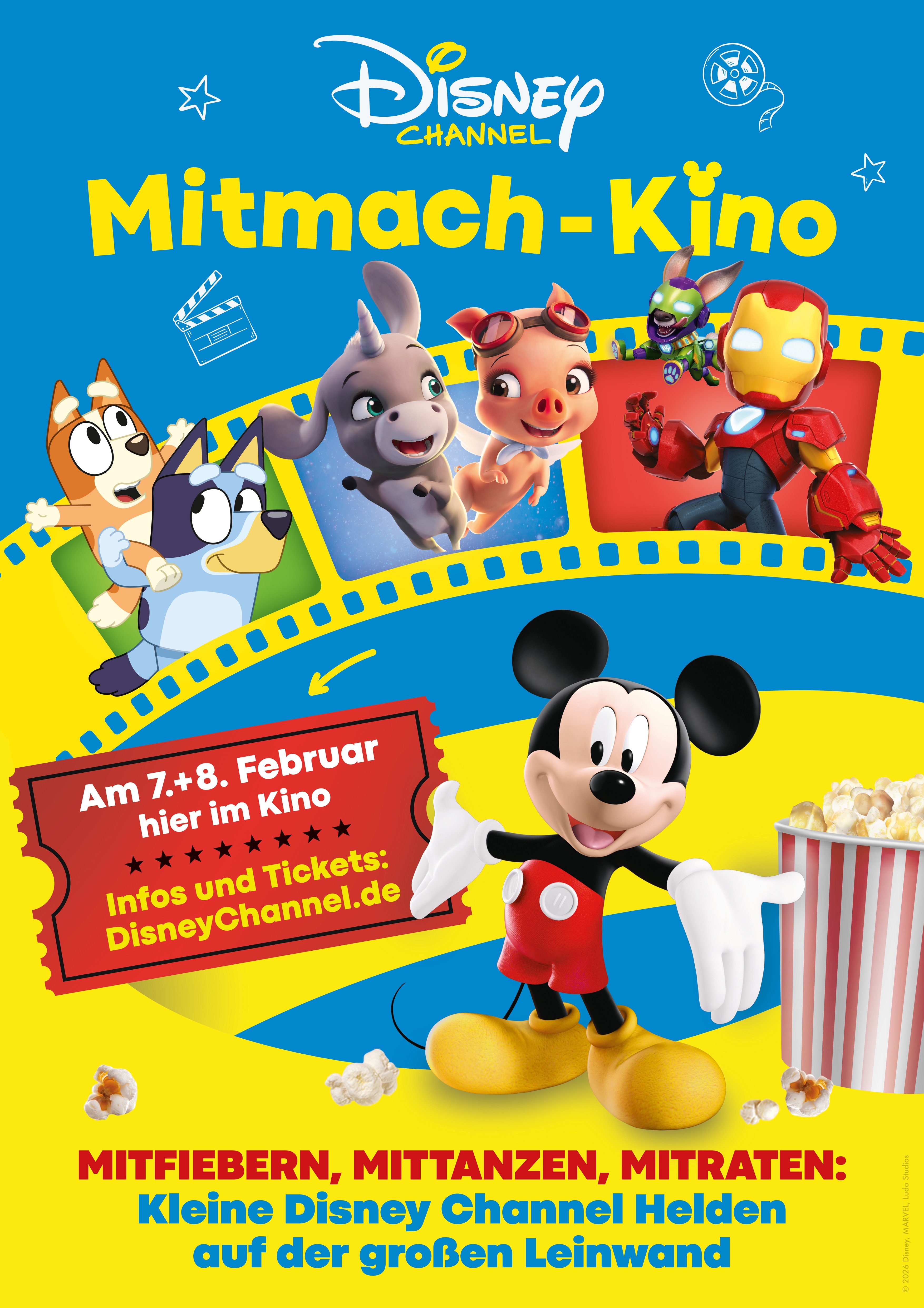Disney Channel Mitmachkino February 2026