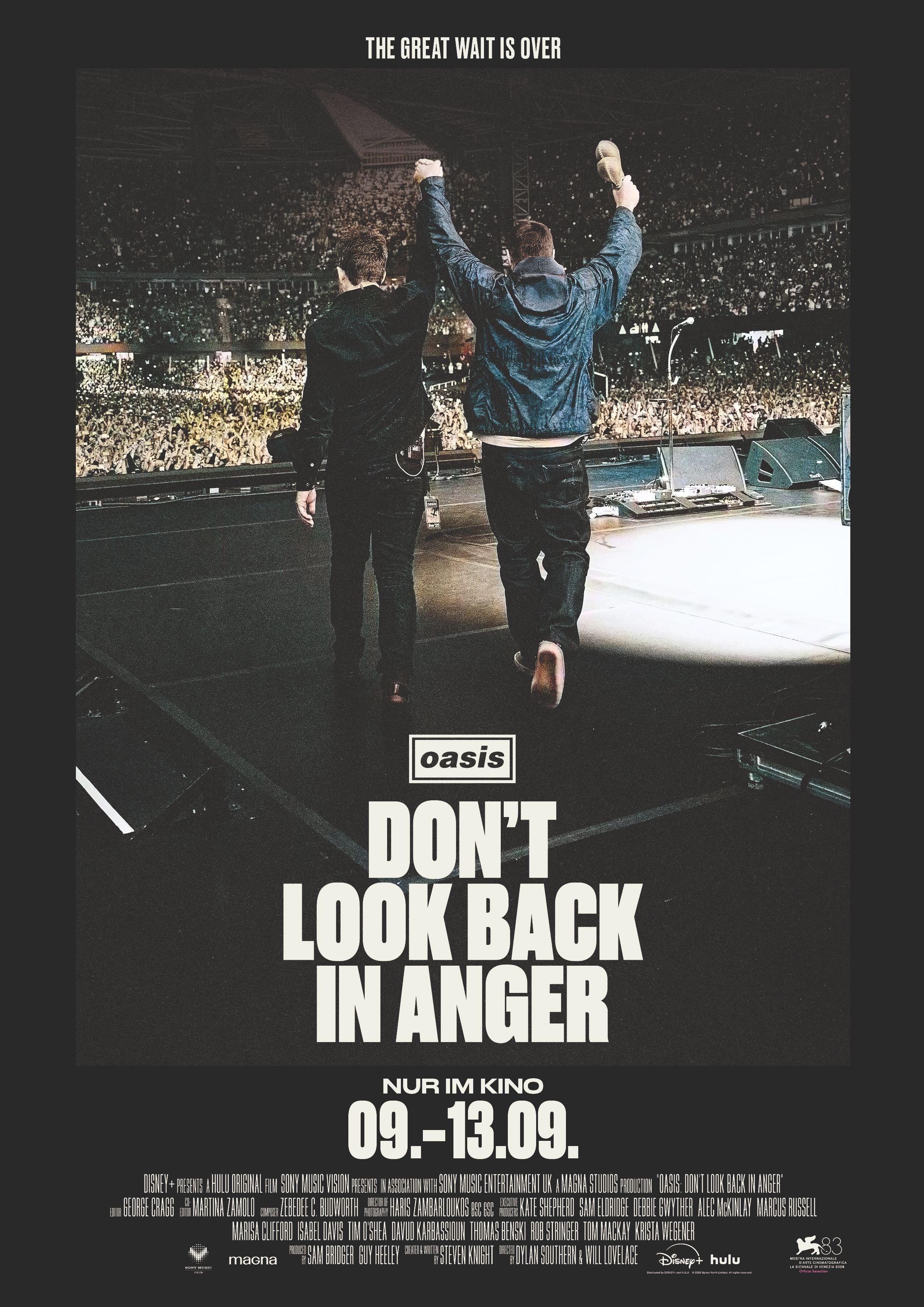 Oasis: Don't Look Back In Anger