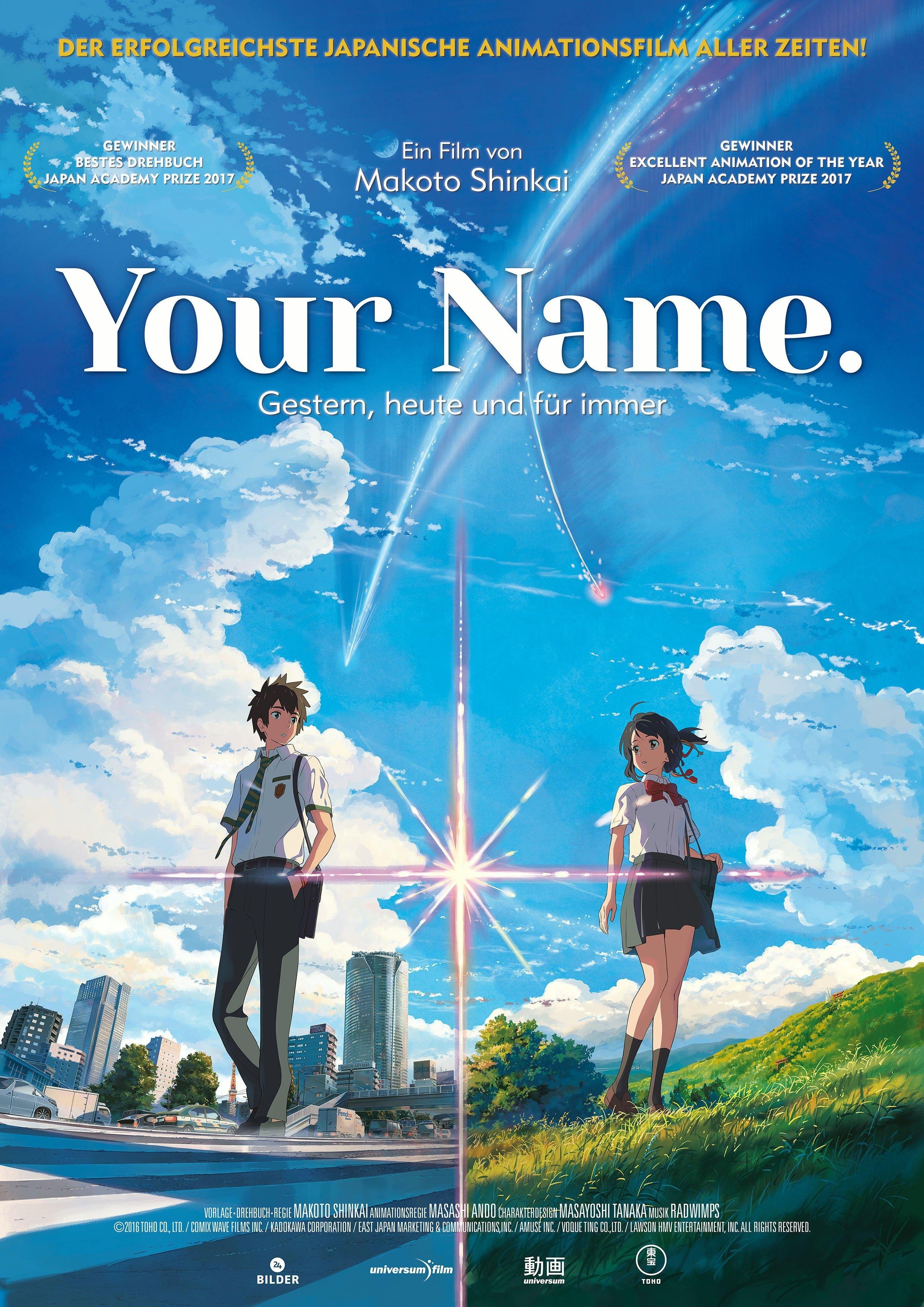 Your Name. - Gestern, heute und für immer